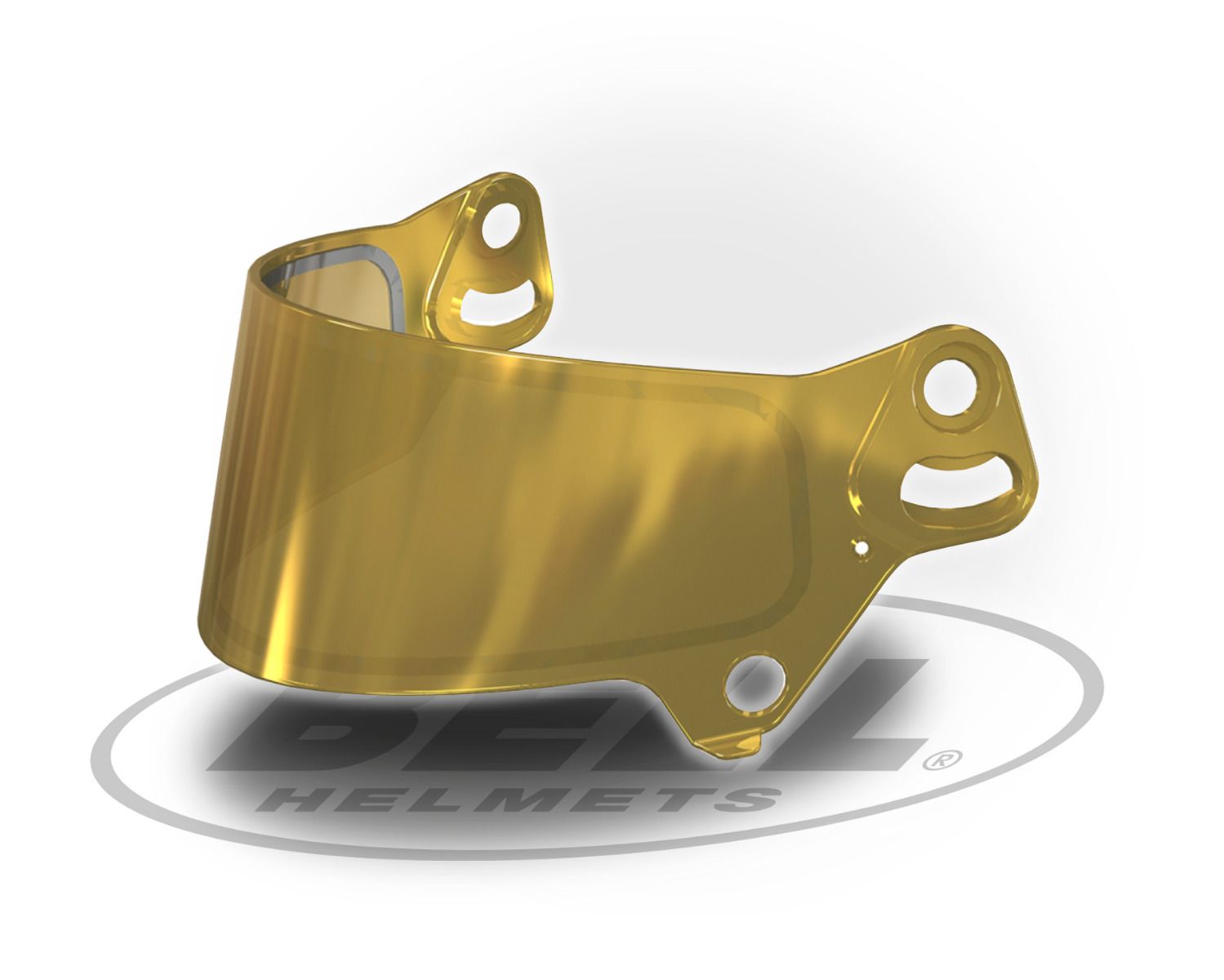BELL 2010086 Візор SE07 DSAF для шолома KC7-CMR, 2 мм, двошаровий, золото (дзеркало) Photo-0