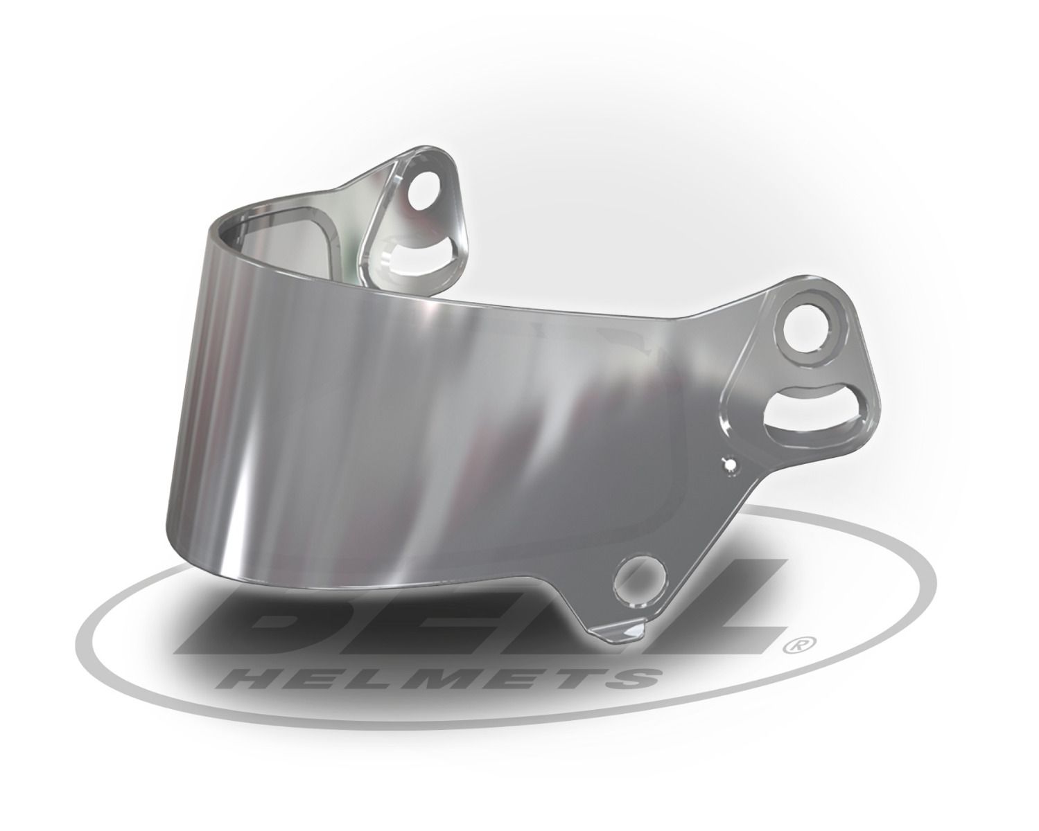 BELL 2010045 Візор SE07 DSAF для шолома HP7/RS7 Carbon/RS7 Pro/RS7-K, 3 мм, срібло (дзеркало) Photo-0