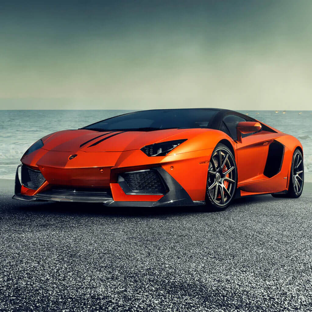 VORSTEINER 0716LOV Передній спойлер ZARAGOZA EDIZIONE (глянцевий карбон) для LAMBORGHINI Aventador LP700-4 2011-2017 Photo-4