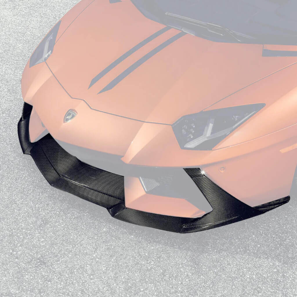 VORSTEINER 0716LOV Передній спойлер ZARAGOZA EDIZIONE (глянцевий карбон) для LAMBORGHINI Aventador LP700-4 2011-2017 Photo-0