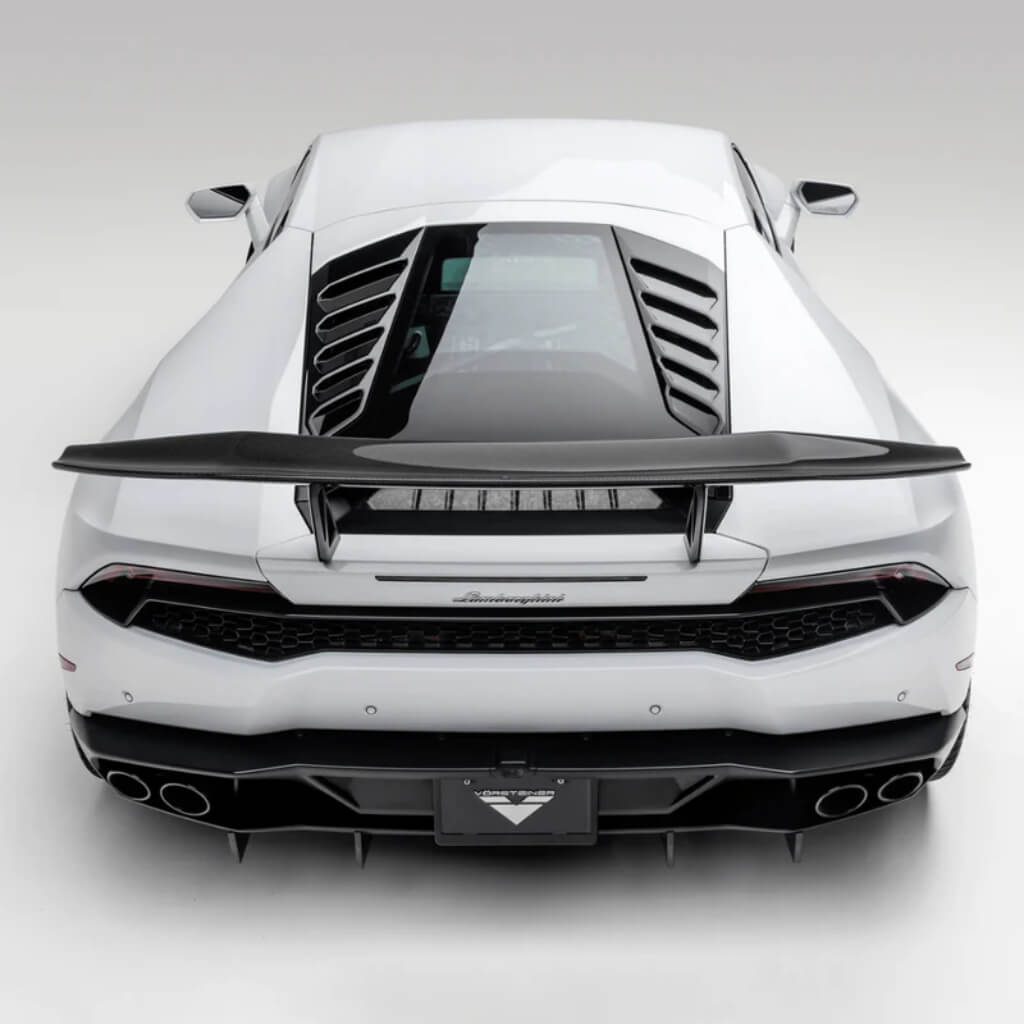 VORSTEINER 0870LOV Антикрило з алюмінієвими стійками MONDIALE EDIZIONE (глянцевий карбон) для LAMBORGHINI Huracan LP610-4 / LP580-2 Photo-7