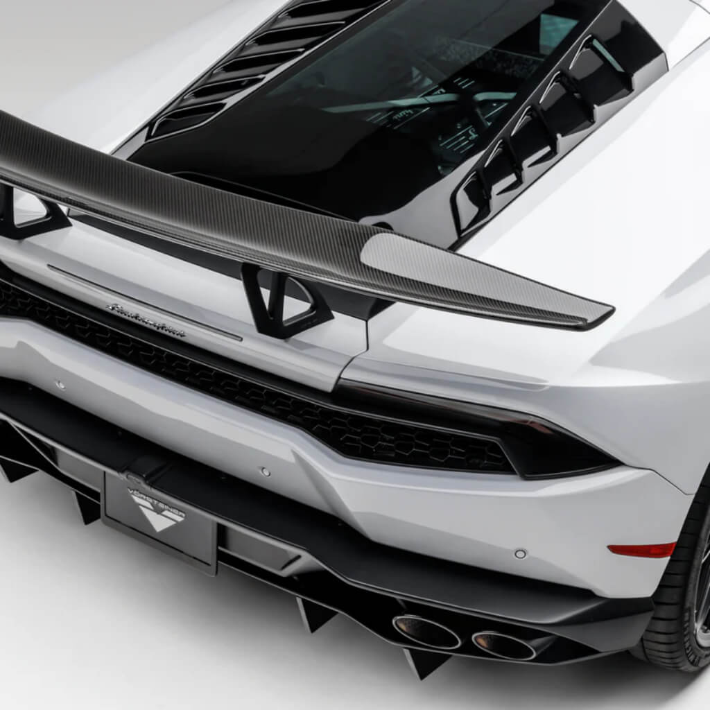 VORSTEINER 0870LOV Антикрило з алюмінієвими стійками MONDIALE EDIZIONE (глянцевий карбон) для LAMBORGHINI Huracan LP610-4 / LP580-2 Photo-8