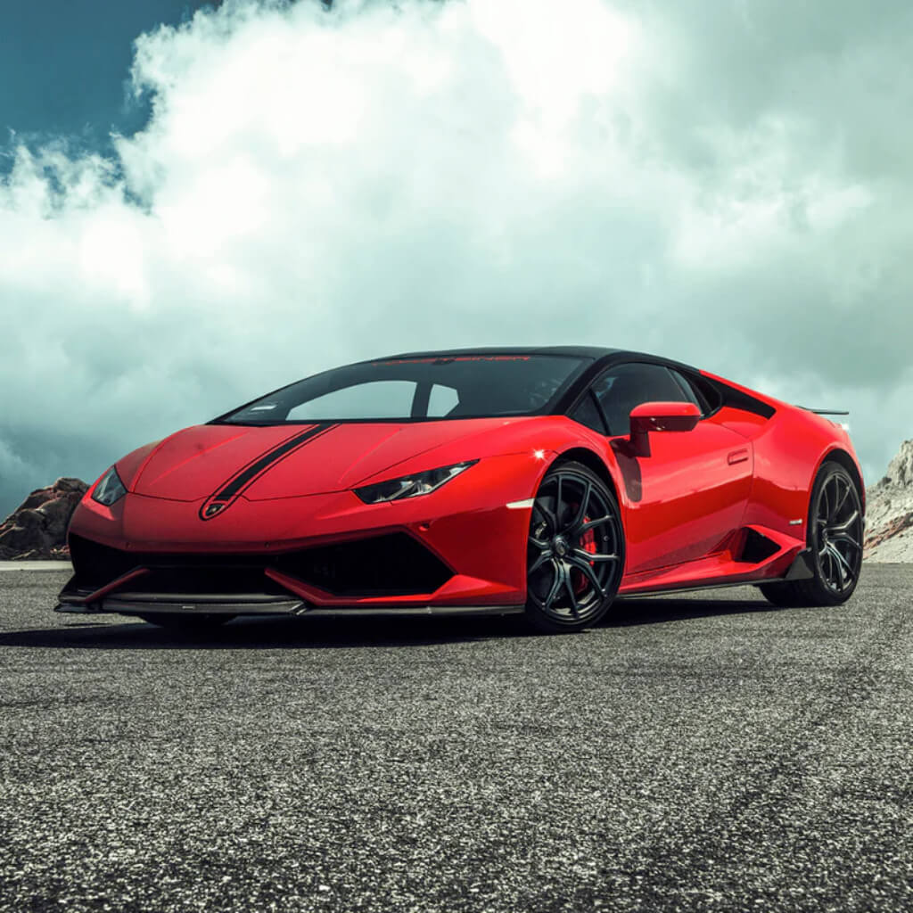 VORSTEINER 0900LOV Передній спойлер VERONA EDIZIONE (глянцевий карбон) для LAMBORGHINI Huracan LP610-4 2014-2019 Photo-3