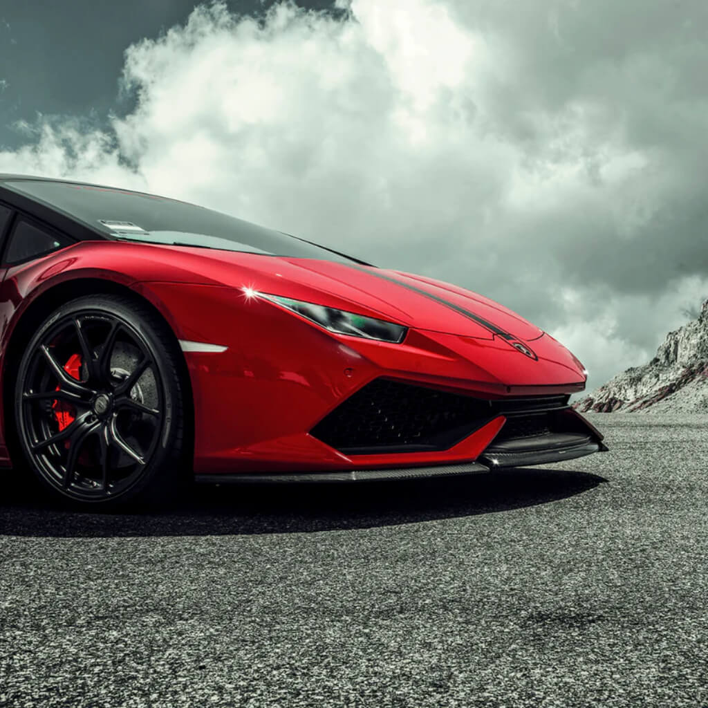 VORSTEINER 0900LOV Передній спойлер VERONA EDIZIONE (глянцевий карбон) для LAMBORGHINI Huracan LP610-4 2014-2019 Photo-4