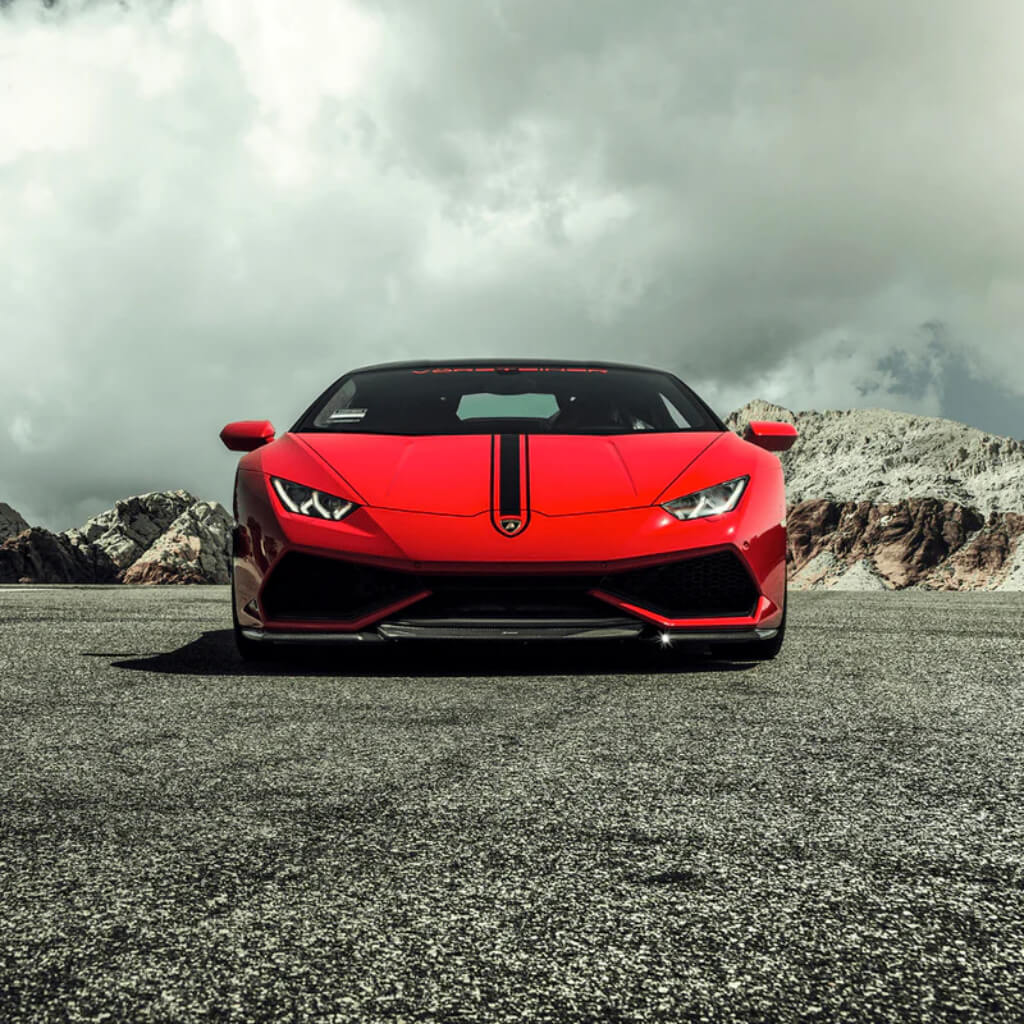 VORSTEINER 0900LOV Передній спойлер VERONA EDIZIONE (глянцевий карбон) для LAMBORGHINI Huracan LP610-4 2014-2019 Photo-5