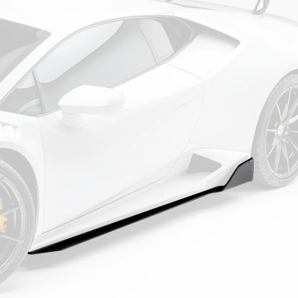 VORSTEINER 0901LOV Бічні накладки Novara Edizione (глянцевий карбон) для LAMBORGHINI Huracan LP610-4 / LP580-2 Photo-0