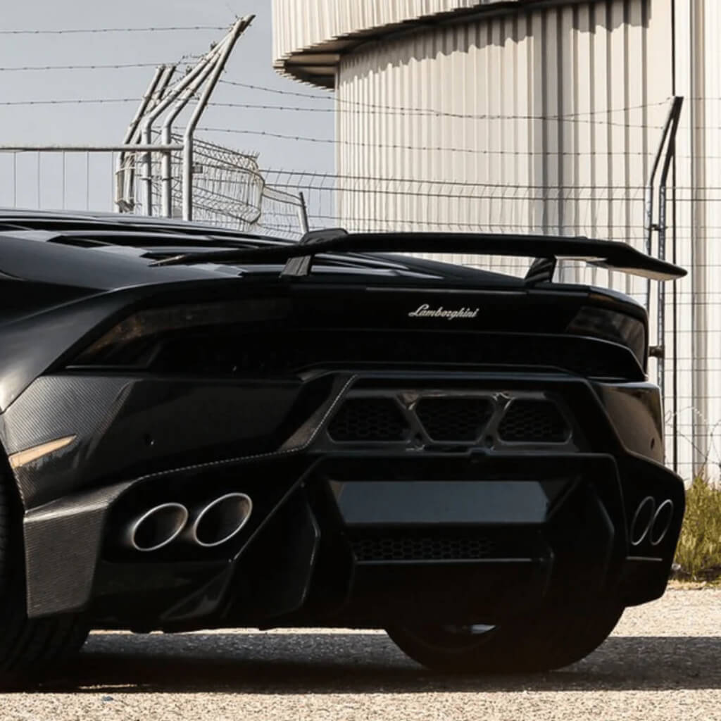 VORSTEINER 0902LOV Антикрило з алюмінієвими стійками VERONA EDIZIONE (глянцевий карбон) для LAMBORGHINI Huracan LP610-4 / LP580-2 Photo-9