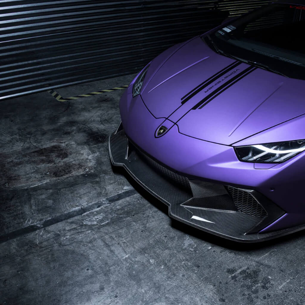 VORSTEINER 0910LOV Передній бампер зі спойлером NOVARA EDIZIONE (глянцевий карбон) для LAMBORGHINI Huracan LP610-4 / LP580-2 Photo-9