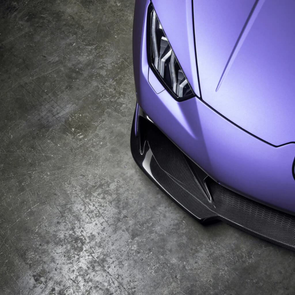 VORSTEINER 0910LOV Передній бампер зі спойлером NOVARA EDIZIONE (глянцевий карбон) для LAMBORGHINI Huracan LP610-4 / LP580-2 Photo-7
