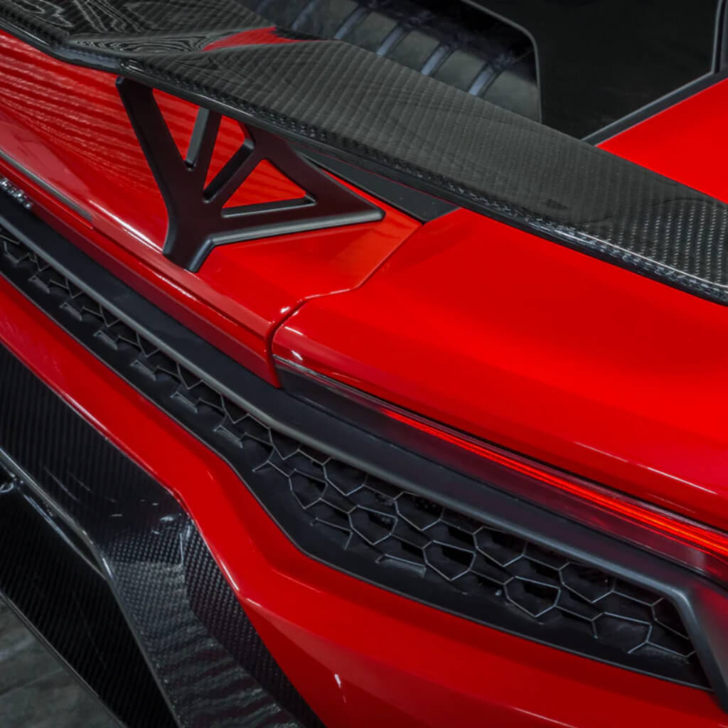 VORSTEINER 0930LOV Антикрило з алюмінієвими стійками NOVARA EDIZIONE (глянцевий карбон) для LAMBORGHINI Huracan LP610-4 / LP580-2 Photo-3