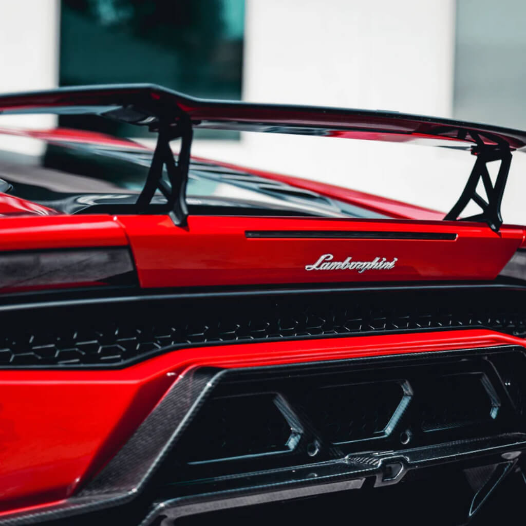 VORSTEINER 0930LOV Антикрило з алюмінієвими стійками NOVARA EDIZIONE (глянцевий карбон) для LAMBORGHINI Huracan LP610-4 / LP580-2 Photo-4