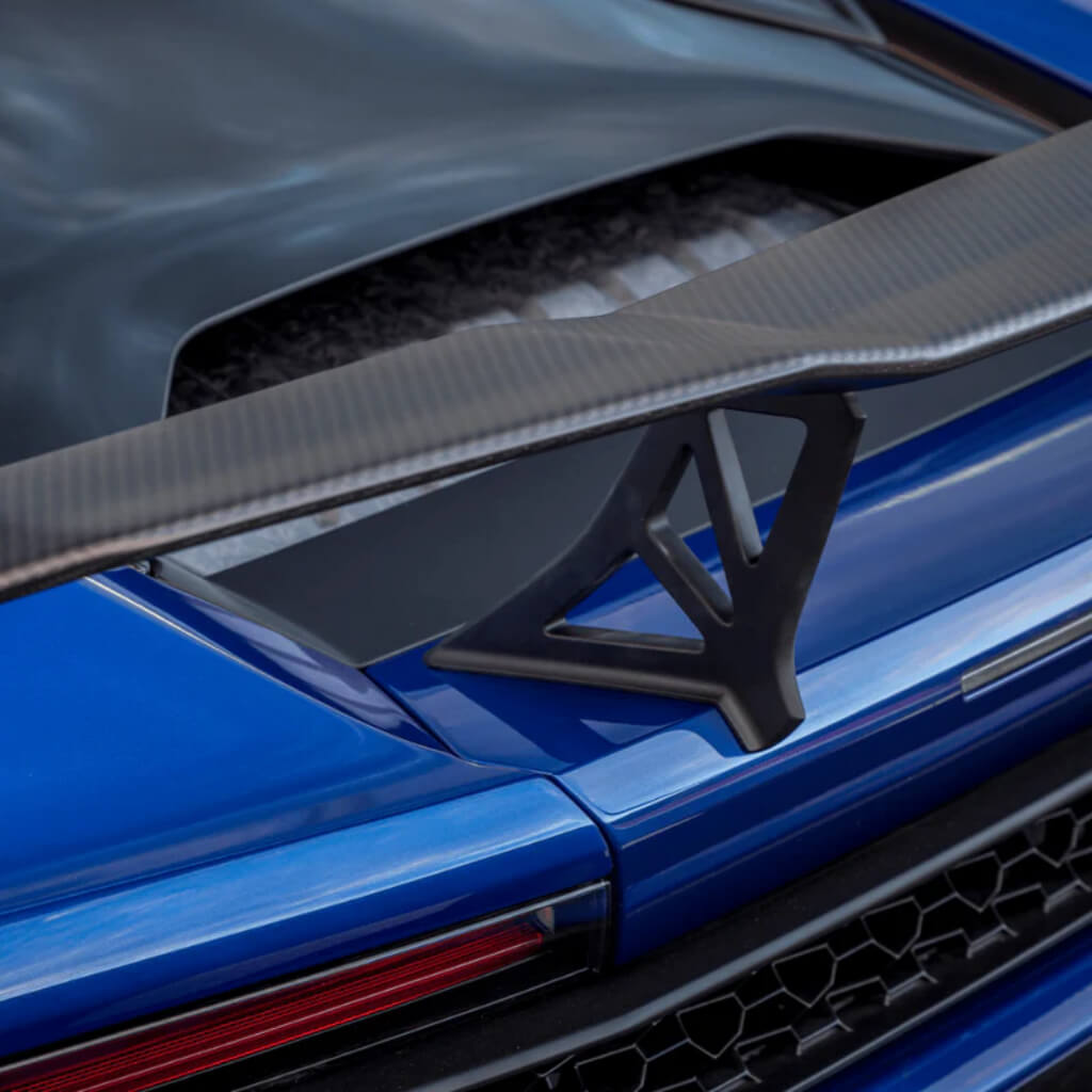 VORSTEINER 0930LOV Антикрило з алюмінієвими стійками NOVARA EDIZIONE (глянцевий карбон) для LAMBORGHINI Huracan LP610-4 / LP580-2 Photo-5