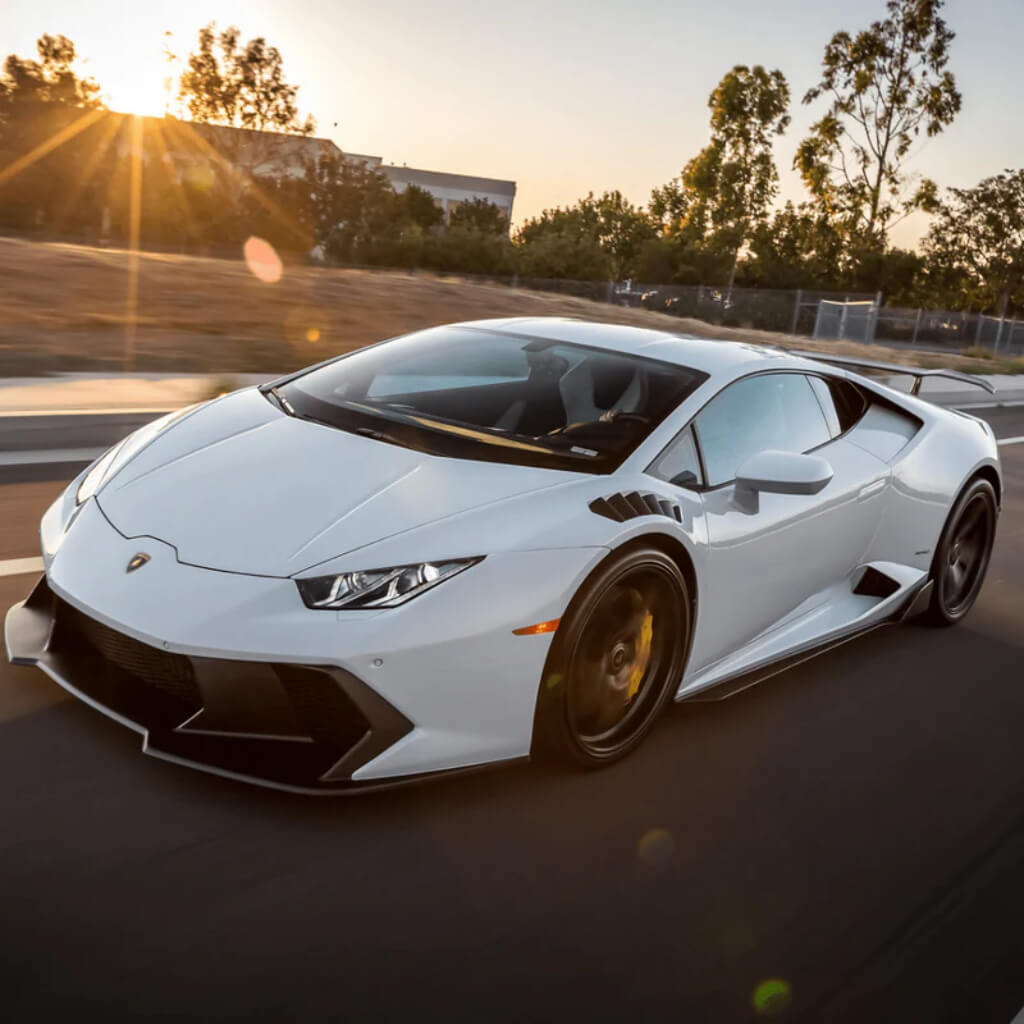 VORSTEINER 0940LOV Передні крила з вентиляційними отворами NOVARA EDIZIONE (глянцевий карбон) для LAMBORGHINI Huracan LP610-4 / LP580-2 Photo-5