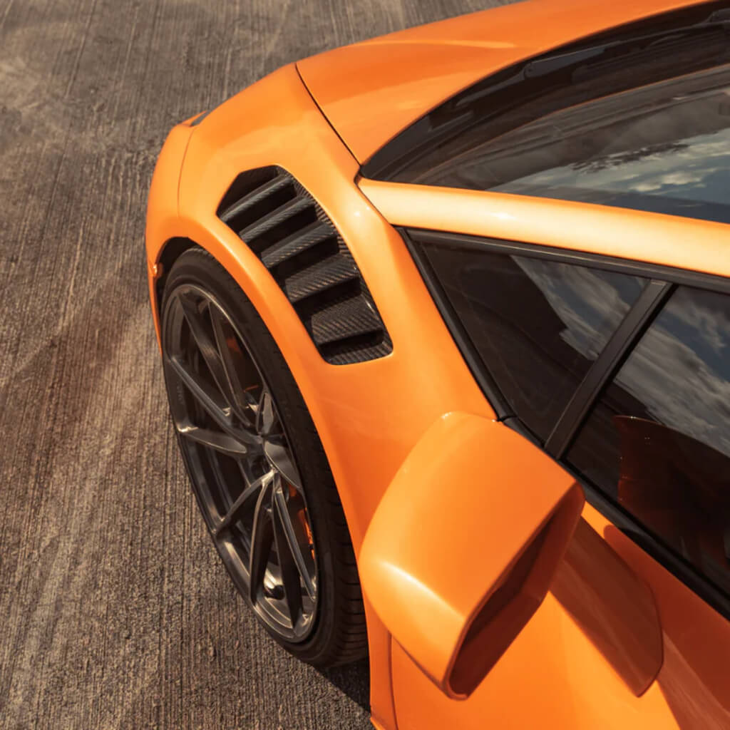 VORSTEINER 0940LOV Передні крила з вентиляційними отворами NOVARA EDIZIONE (глянцевий карбон) для LAMBORGHINI Huracan LP610-4 / LP580-2 Photo-8