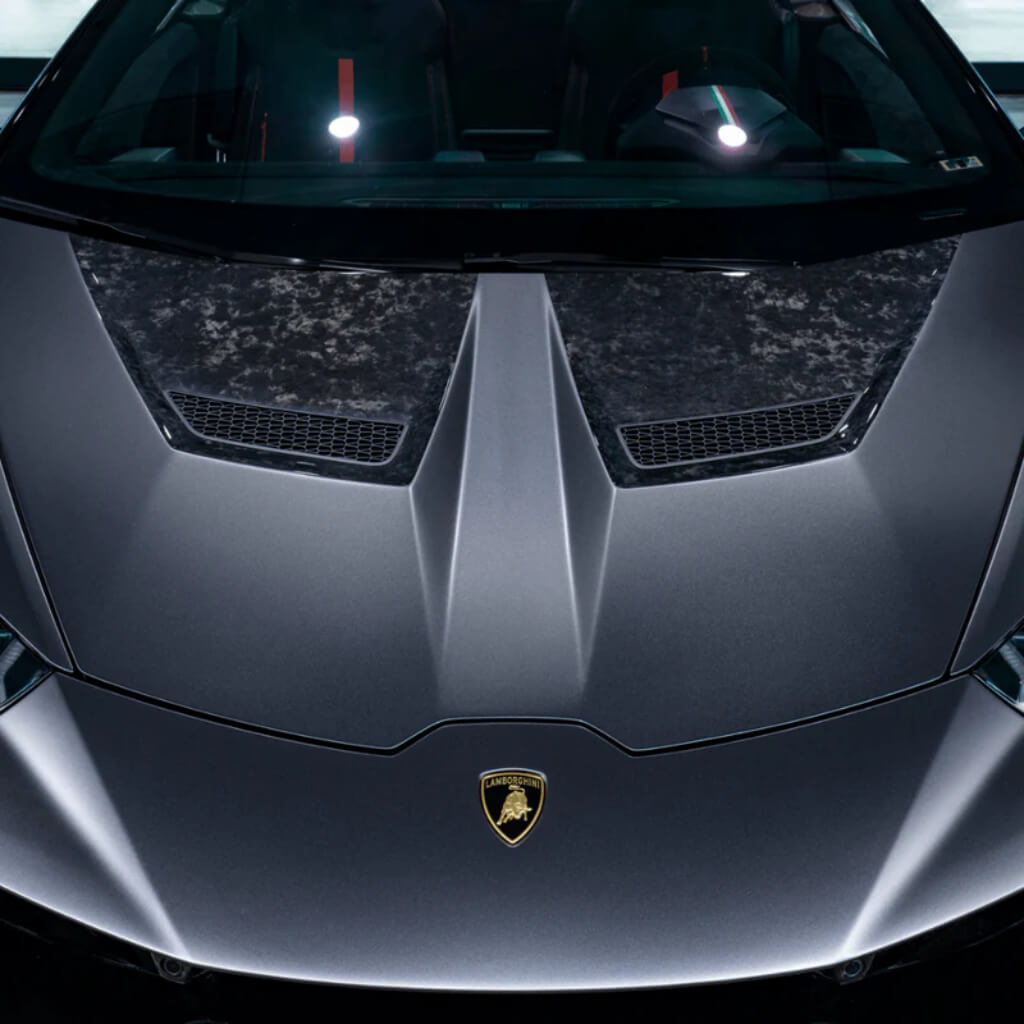 VORSTEINER 1010LOV Капот (карбон Matrix) для LAMBORGHINI Huracan EVO / Performante Photo-7