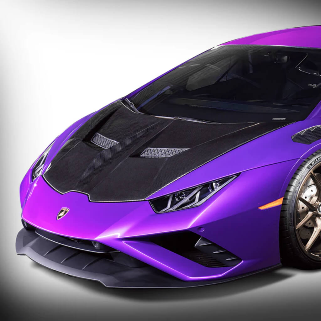 VORSTEINER 1013LOV Капот (глянцевий карбон) для LAMBORGHINI Huracan EVO / Performante Photo-2