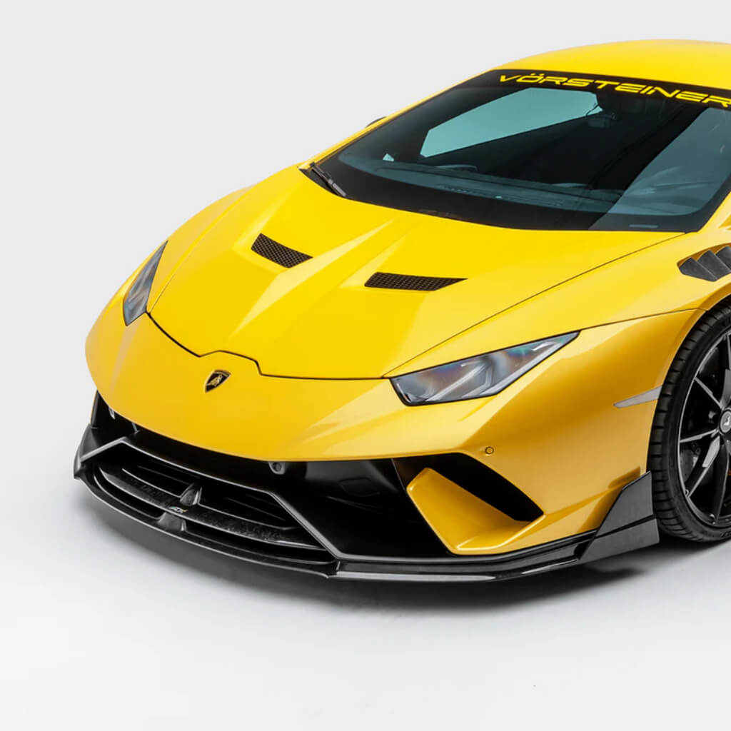 VORSTEINER 1020LOV Передній спойлер VICENZA EDIZIONE (карбон Matrix) для LAMBORGHINI Huracan Performante / LP610-4 / LP580-2 Photo-1