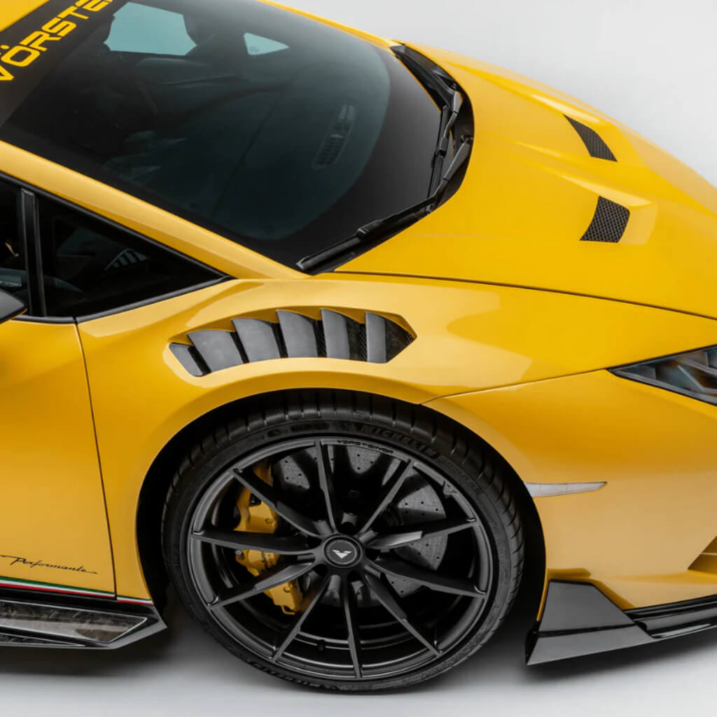 VORSTEINER 1040LOV Передні крила з вентиляційними отворами VICENZA EDIZIONE (карбон Matrix) для LAMBORGHINI Huracan Performante / LP610-4 / LP580-2 Photo-3