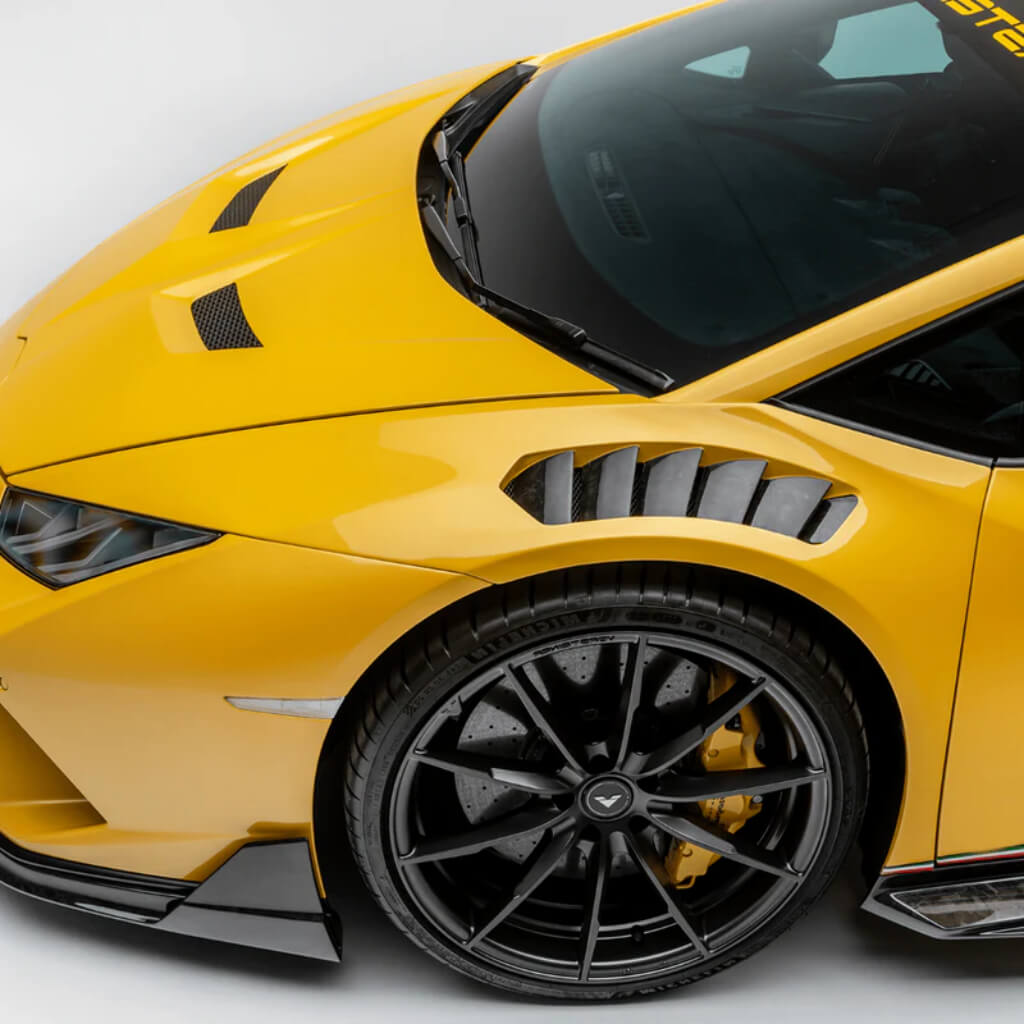 VORSTEINER 1040LOV Передні крила з вентиляційними отворами VICENZA EDIZIONE (карбон Matrix) для LAMBORGHINI Huracan Performante / LP610-4 / LP580-2 Photo-0