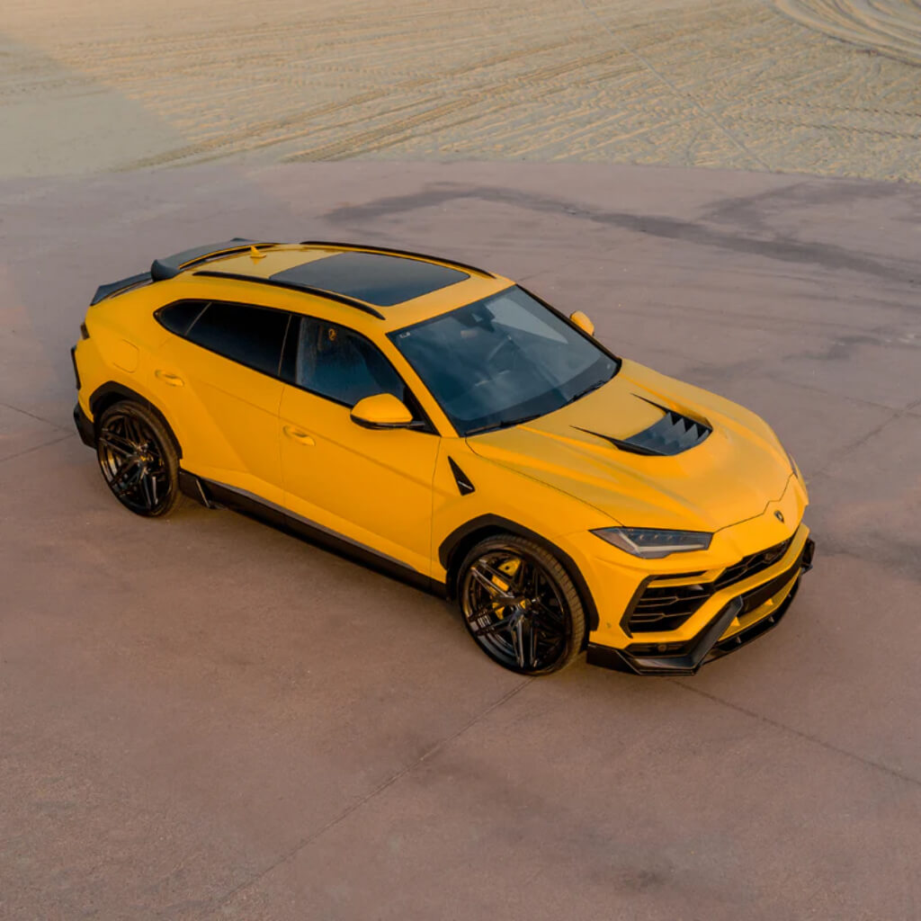 VORSTEINER 2010LOV Капот RAMPANTE EDIZIONE (глянцевий карбон) для LAMBORGHINI Urus 2018- Photo-7