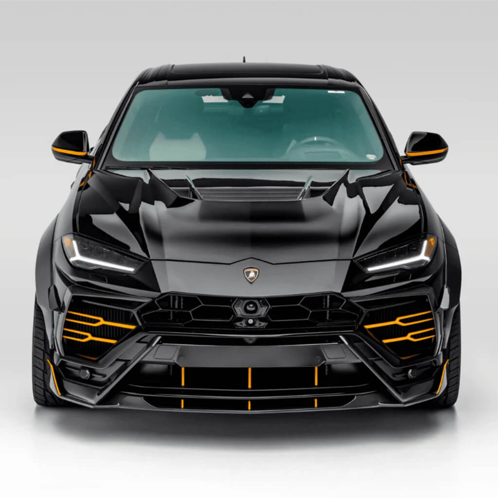 VORSTEINER 2020LOV Передній спойлер RAMPANTE EDIZIONE (глянцевий карбон) для LAMBORGHINI Urus 2018- Photo-10