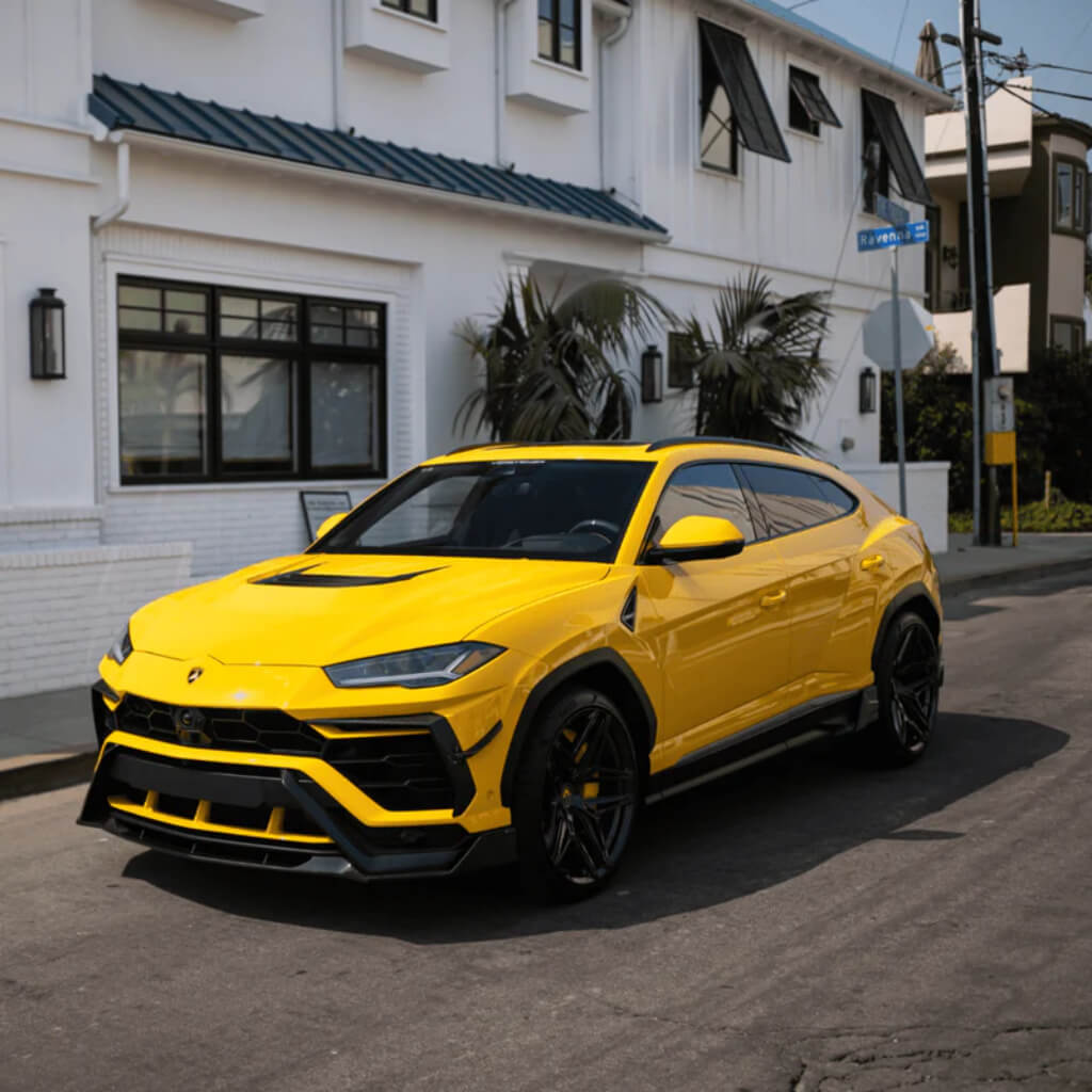 VORSTEINER 2020LOV Передній спойлер RAMPANTE EDIZIONE (глянцевий карбон) для LAMBORGHINI Urus 2018- Photo-2