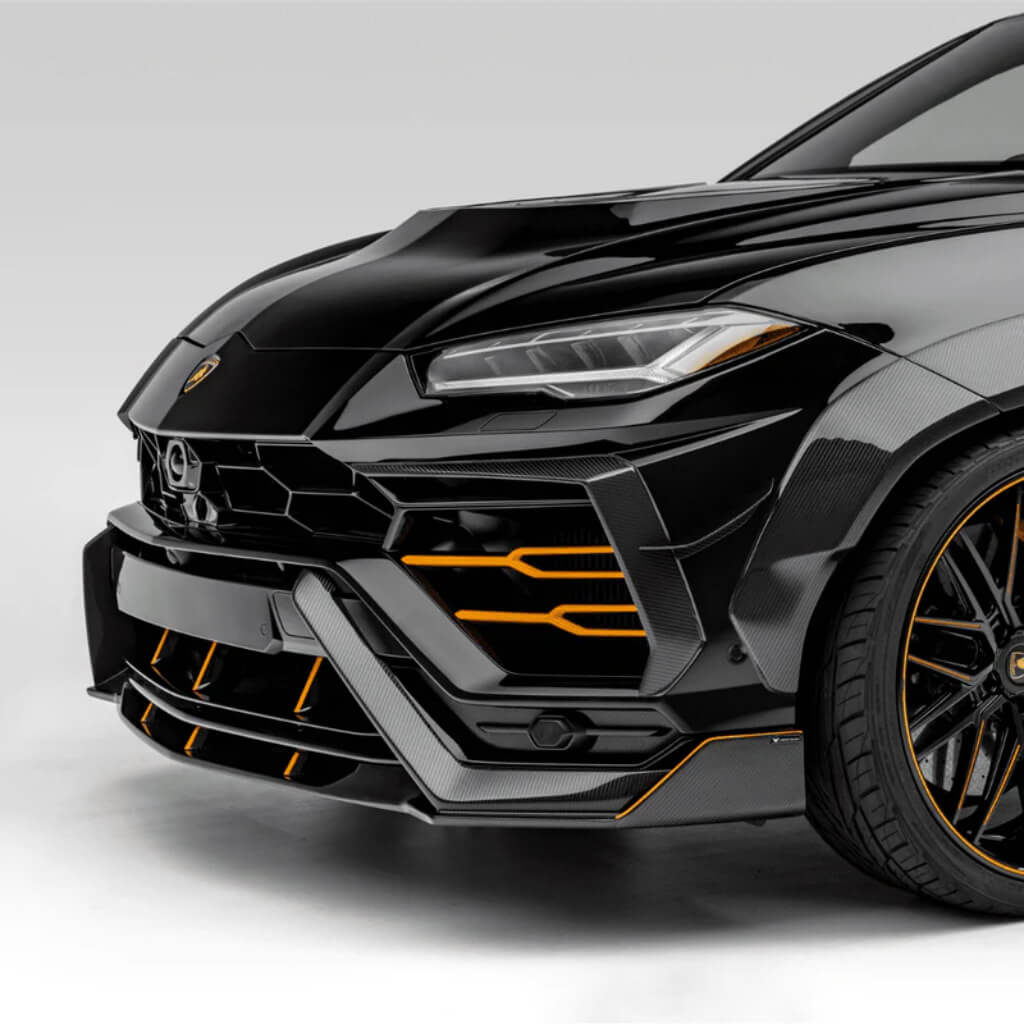 VORSTEINER 2020LOV Передній спойлер RAMPANTE EDIZIONE (глянцевий карбон) для LAMBORGHINI Urus 2018- Photo-5