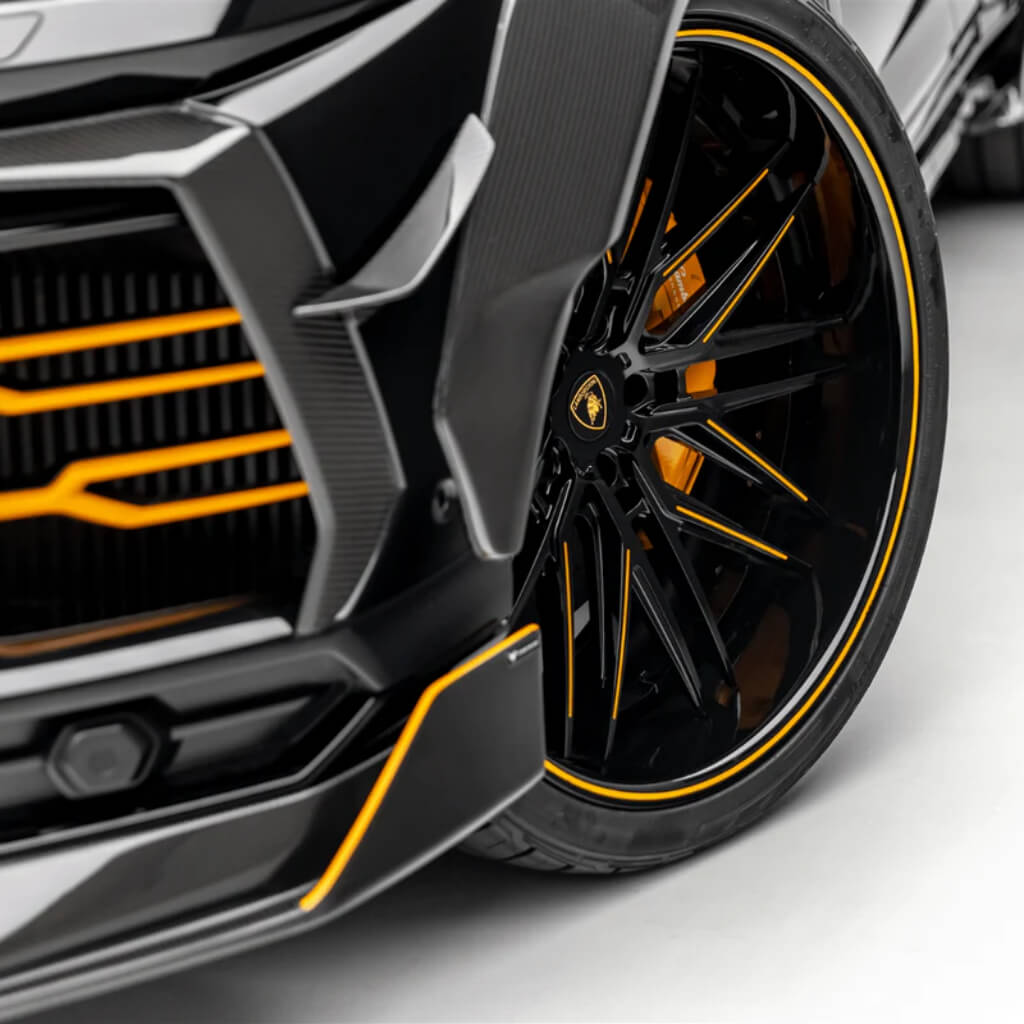 VORSTEINER 2026LOV Канарди RAMPANTE EDIZIONE (глянцевий карбон) для LAMBORGHINI Urus 2018- Photo-5