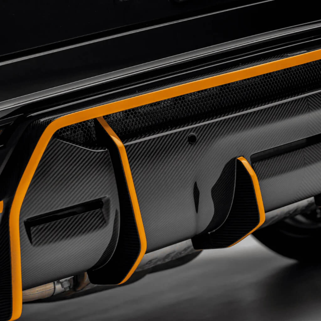 VORSTEINER 2050LOV Задній дифузор RAMPANTE EDIZIONE (глянцевий карбон) для LAMBORGHINI Urus 2018- Photo-10