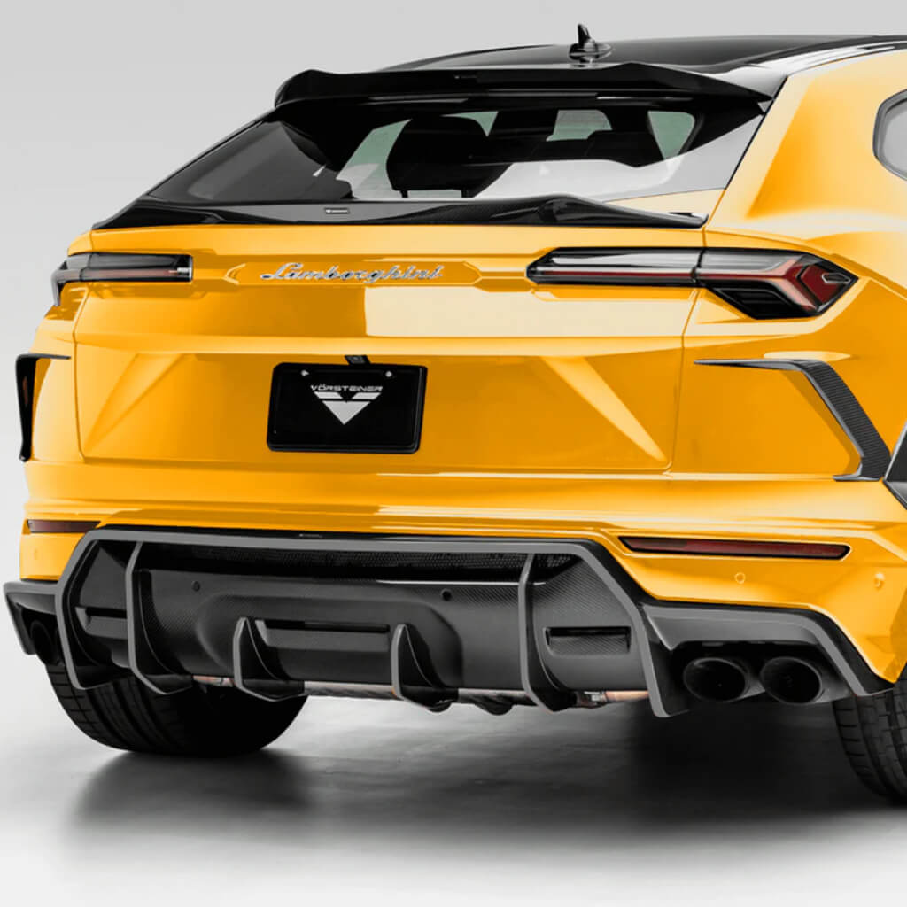 VORSTEINER 2050LOV Задній дифузор RAMPANTE EDIZIONE (глянцевий карбон) для LAMBORGHINI Urus 2018- Photo-1