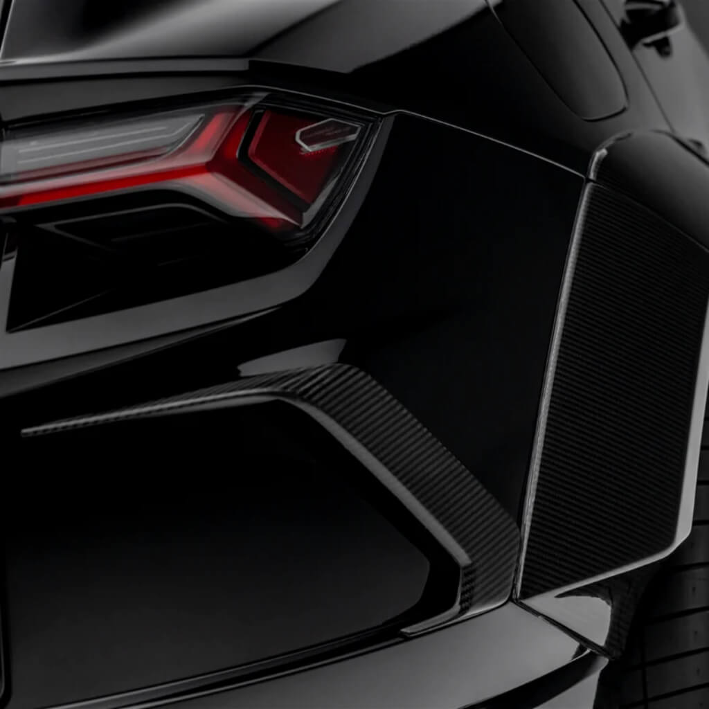 VORSTEINER 2055LOV Задні повітрозабірники RAMPANTE EDIZIONE (глянцевий карбон) для LAMBORGHINI Urus 2018- Photo-5