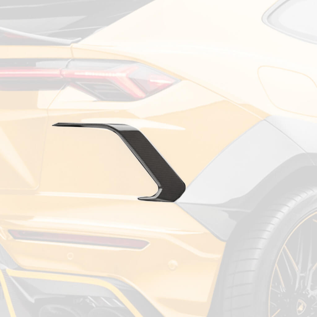 VORSTEINER 2055LOV Задні повітрозабірники RAMPANTE EDIZIONE (глянцевий карбон) для LAMBORGHINI Urus 2018- Photo-0