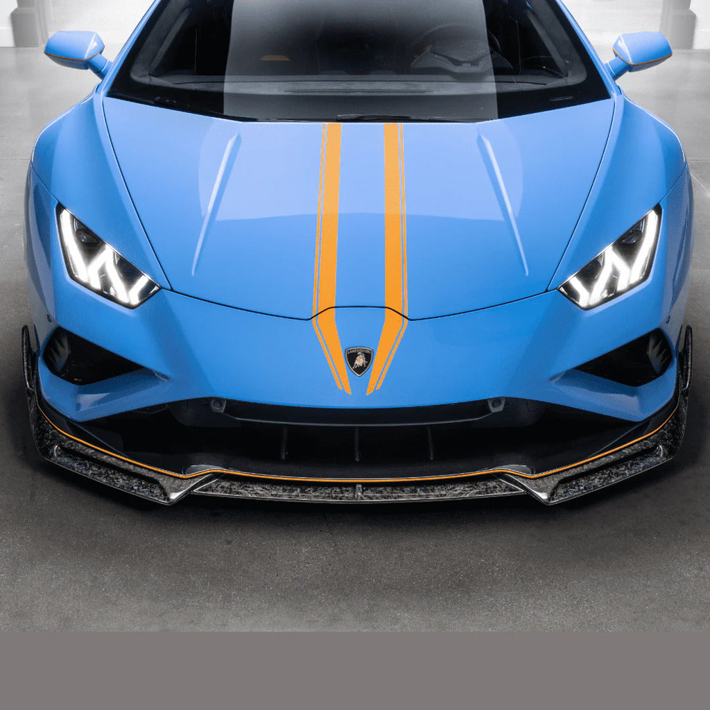 VORSTEINER 3035LOV Передній спойлер MONZA (карбон Matrix) для LAMBORGHINI Huracan EVO (RWD Only) 2019- Photo-5