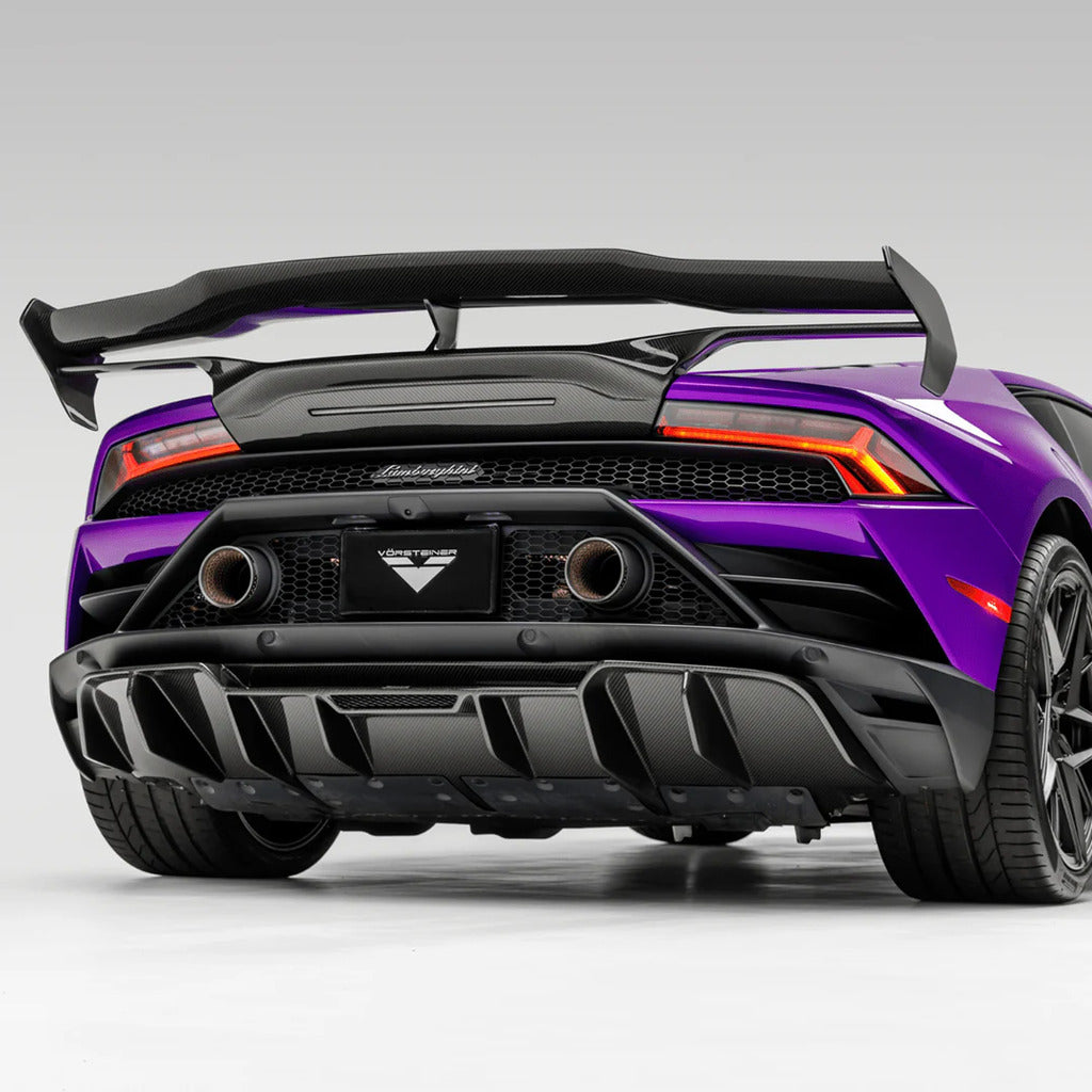 VORSTEINER 3050LOV Задній дифузор MONZA (карбон) для LAMBORGHINI Huracan EVO 2019- Photo-1