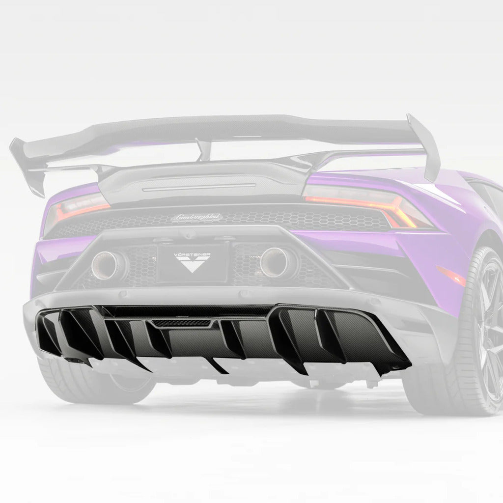 VORSTEINER 3050LOV Задній дифузор MONZA (карбон) для LAMBORGHINI Huracan EVO 2019- Photo-0