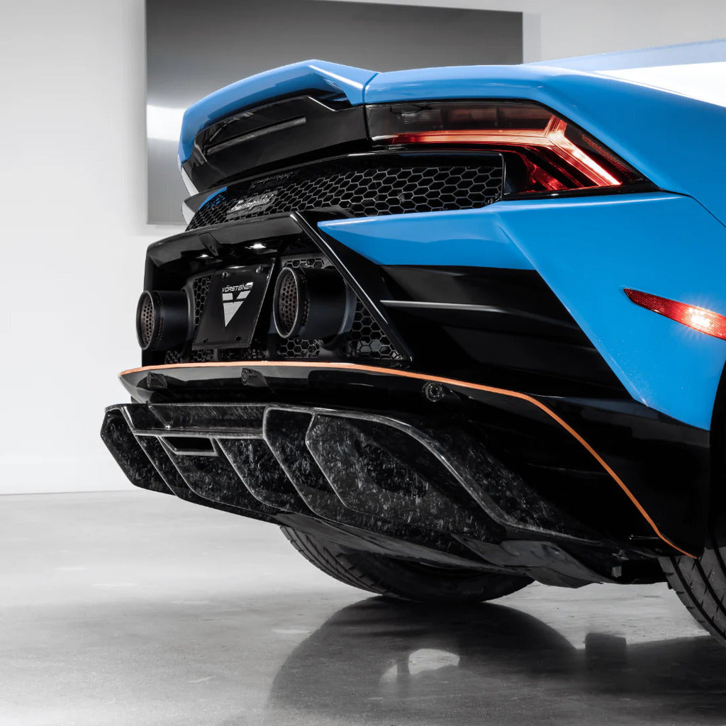 VORSTEINER 3055LOV Задній дифузор MONZA (карбон Matrix) для LAMBORGHINI Huracan EVO 2019- Photo-2