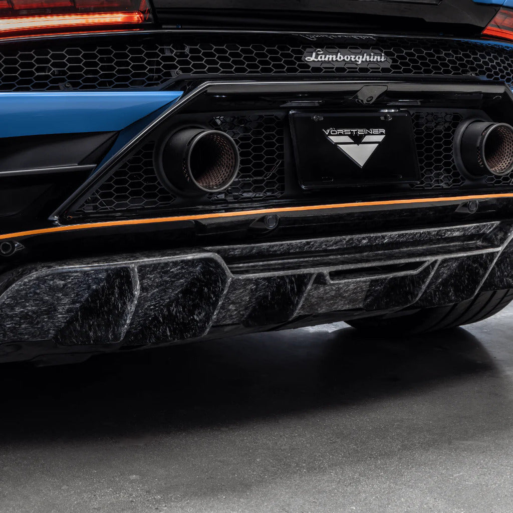 VORSTEINER 3055LOV Задній дифузор MONZA (карбон Matrix) для LAMBORGHINI Huracan EVO 2019- Photo-6