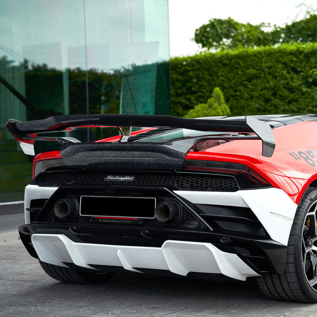 VORSTEINER 3075LOV Заднє антикрило з інтегрованою накладкою MONZA (карбон Matrix) для LAMBORGHINI Huracan EVO 2019- Photo-4