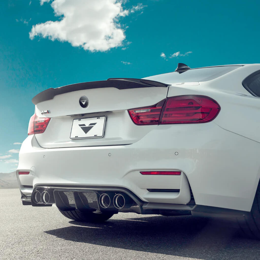 VORSTEINER 4001BMV Задній дифузор VRS (глянцевий карбон) для BMW M4 GTS (F82) 2016-2017 Photo-1