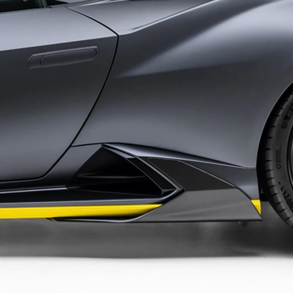 VORSTEINER 4030LOV Бічний рокер (глянцевий карбон) для LAMBORGHINI Huracan STO 2021- Photo-6