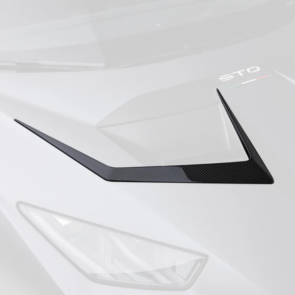VORSTEINER 4046LOV Повітрозабірники капота VRS (сатиновий карбон) для LAMBORGHINI Huracan STO 2021- Photo-0