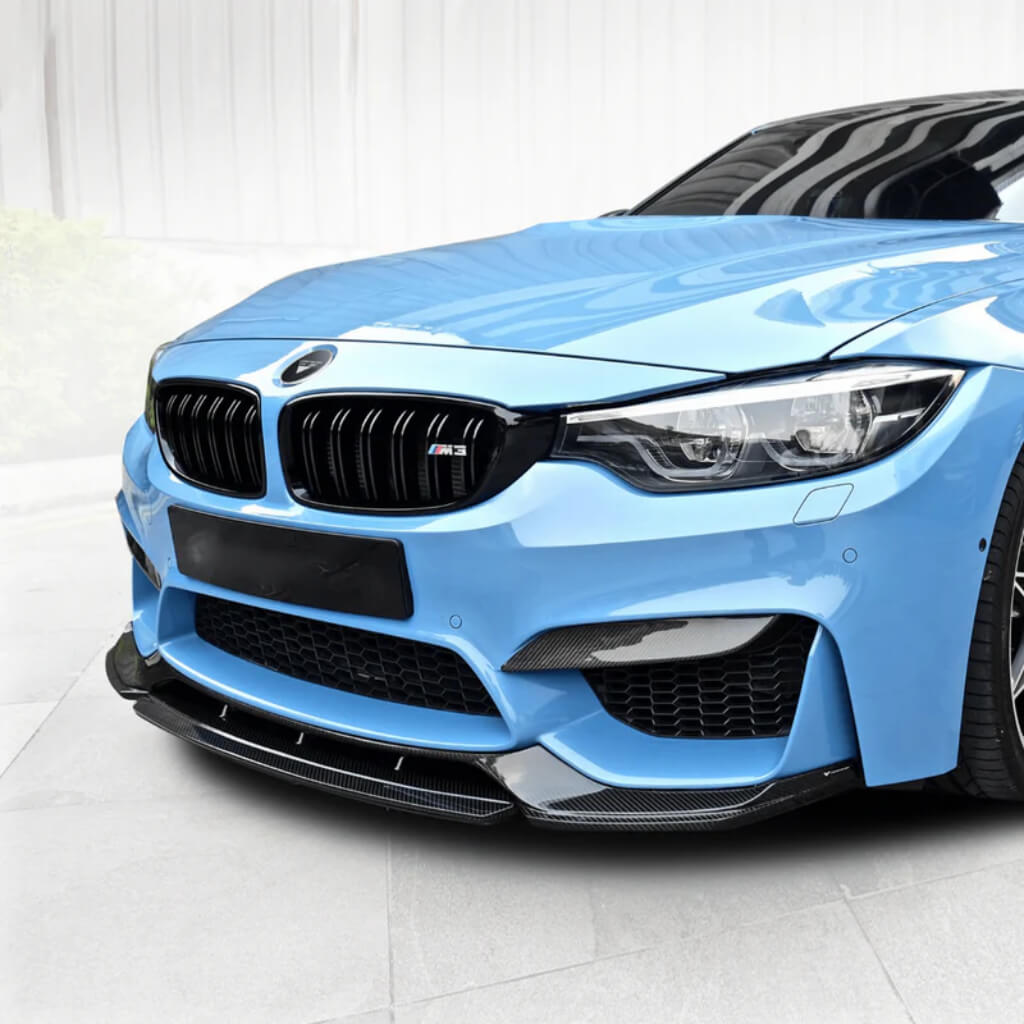 VORSTEINER 4220BMV Передній спойлер VRS (глянцевий карбон) для BMW M4 GTS (F82) 2016-2017 Photo-1