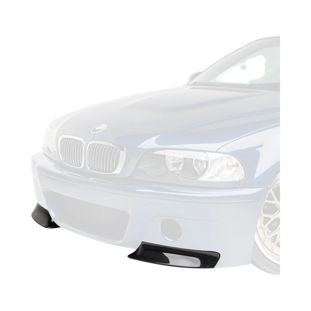 VORSTEINER BMV4625 Роздільники переднього бампера з 2 частин V20 (карбон) для BMW M3 (E46) 2000-2006 Photo-0