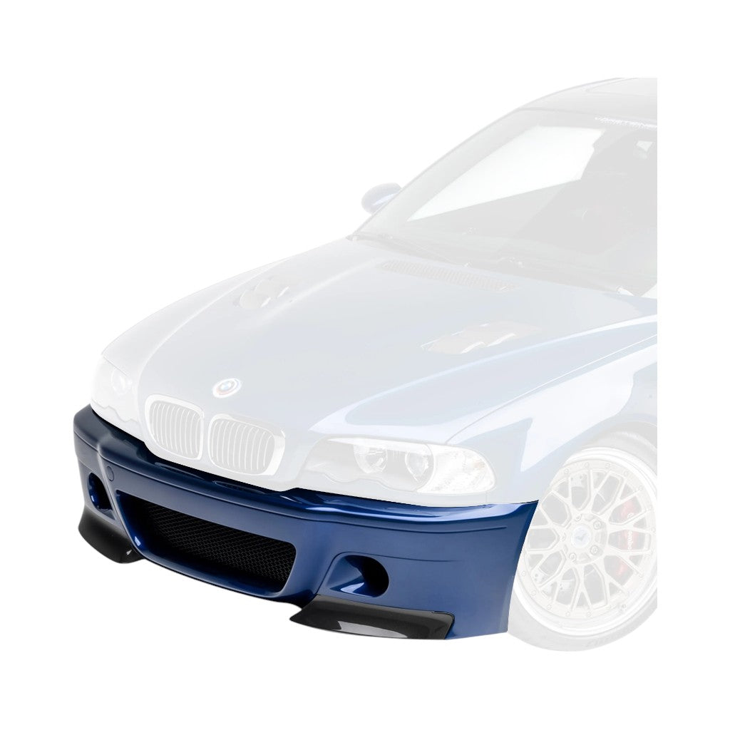 VORSTEINER BMV5610 Передній бампер з роздільником з 2 частин V20 (карбон) для BMW M3 (E46) 2000-2006 Photo-0