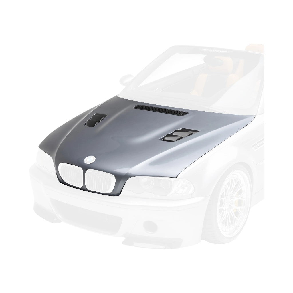 VORSTEINER BMV5655 Капот V20 (карбон) для BMW M3 (E46) 2000-2006 Photo-0