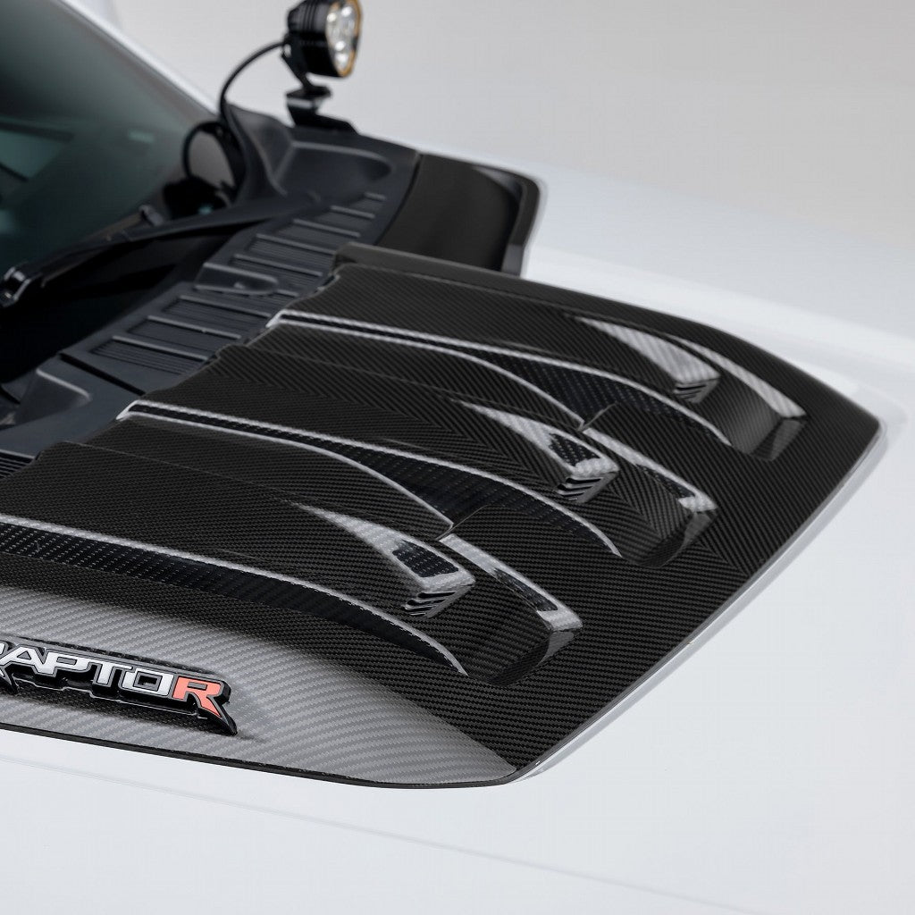 VORSTEINER FRT1026 Накладка на капот (сатиновий карбон) для FORD F-150 Raptor R 2023- Photo-4