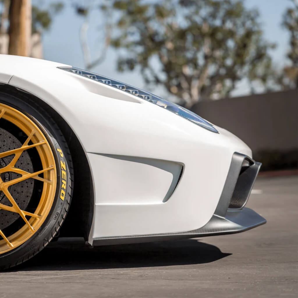 VORSTEINER FRV1110 Передній бампер зі спойлером VX AERO (глянцевий карбон) для FERRARI 458 Italia 2009-2015 Photo-5