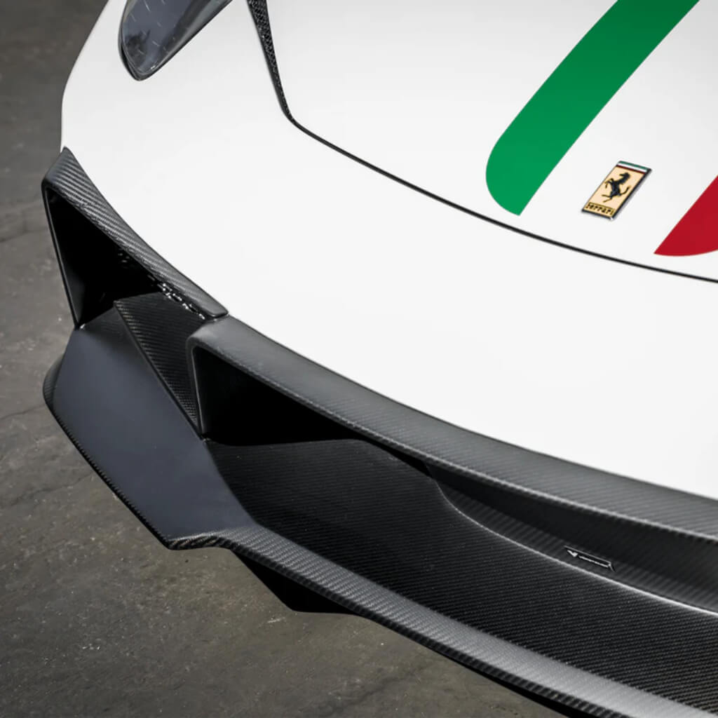 VORSTEINER FRV1110 Передній бампер зі спойлером VX AERO (глянцевий карбон) для FERRARI 458 Italia 2009-2015 Photo-7