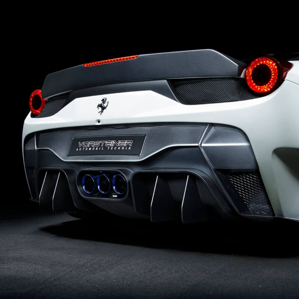 VORSTEINER FRV1160 Спойлер на кришку багажника VX AERO (глянцевий карбон) для FERRARI 458 Italia 2009-2015 Photo-1