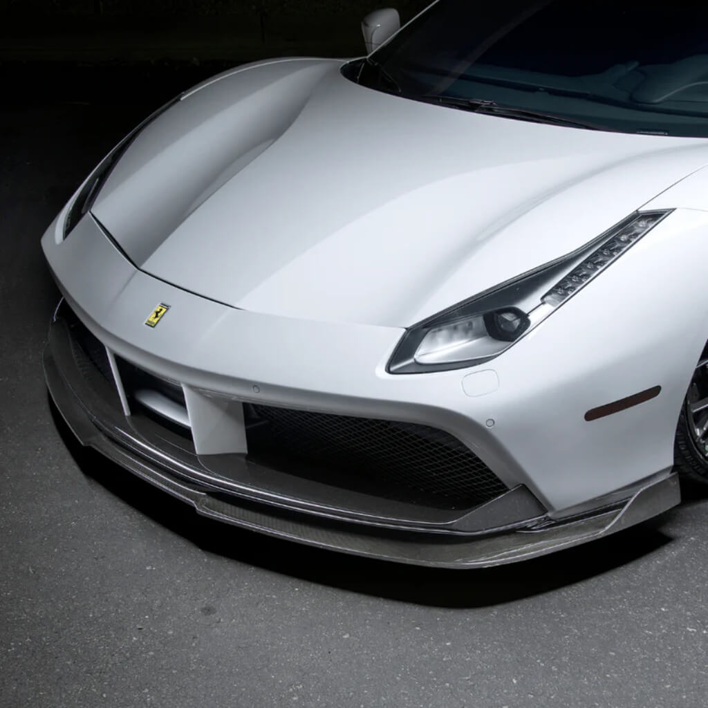 VORSTEINER FRV2020 Передній спойлер DIAVOLO (глянцевий карбон) для FERRARI 488 Photo-1